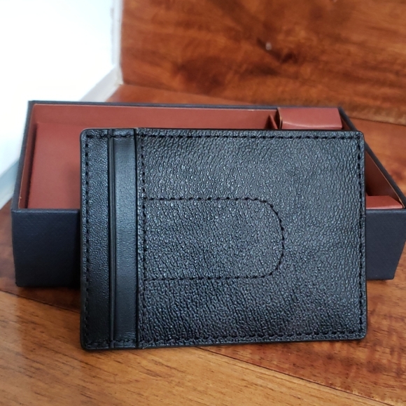 Coach Card Case/Money Clip 3in1 Versity Gift Box - Picture 3 of 6